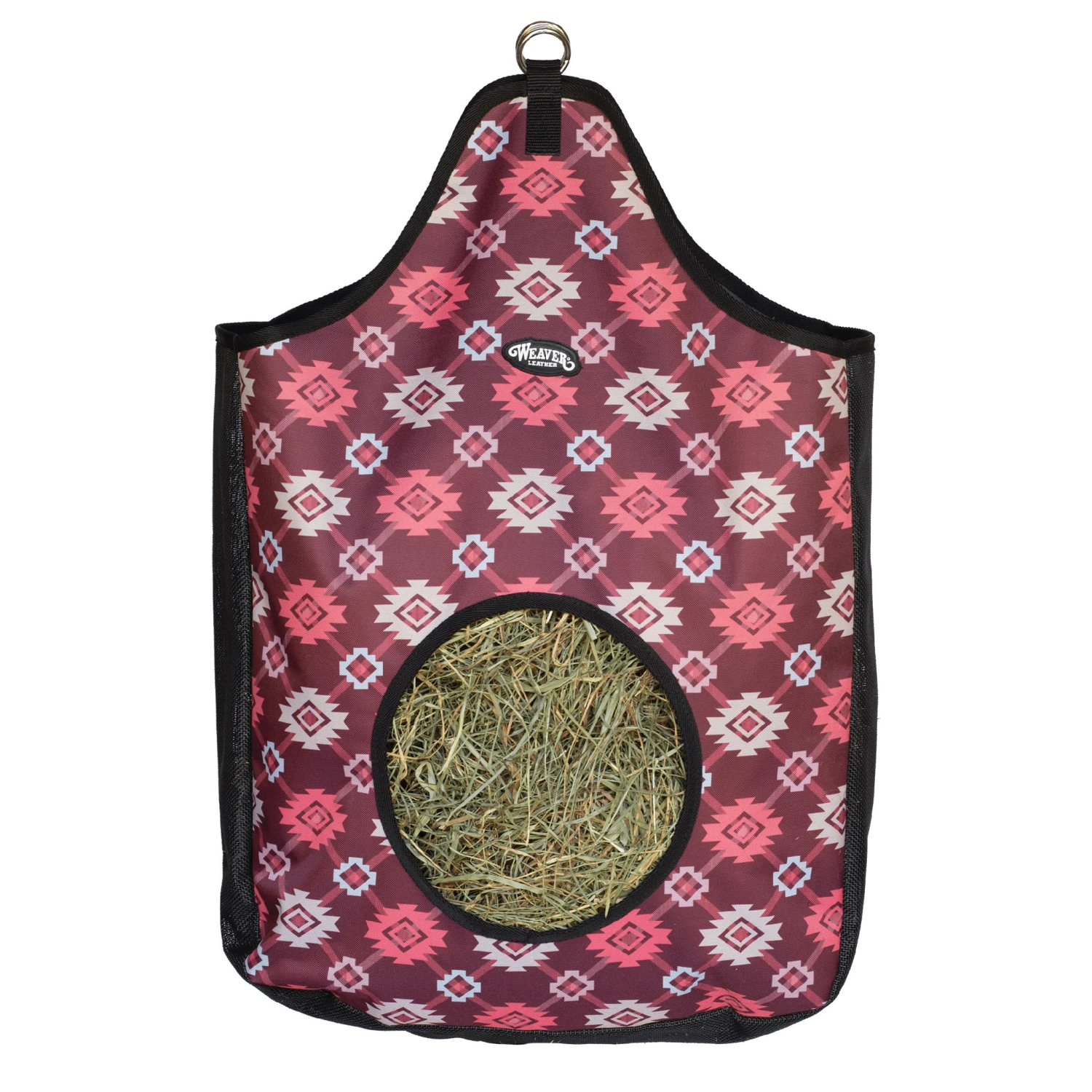 Weaver Leather Weaver Hay Bag - Plaid Aztec 1 Weaver Leather Weaver Hay Bag - Plaid Aztec