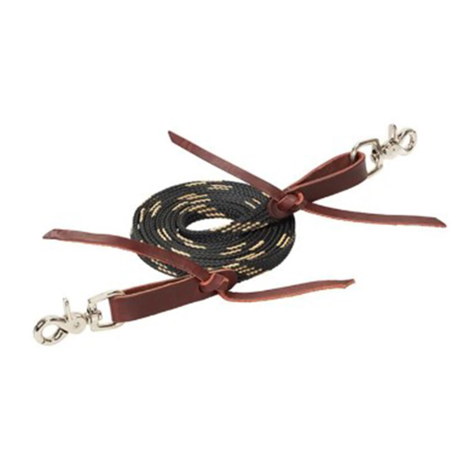 Weaver Leather Weaver Flat Braided Competition Roper Reins 8' 1 Weaver Leather Weaver Flat Braided Competition Roper Reins 8'