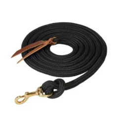Weaver Leather Weaver 10' Black Cowboy Lead