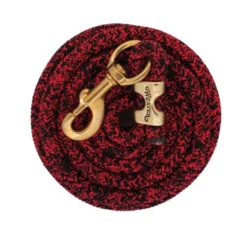 Weaver Leather Weaver Poly 10' Lead Red/Black