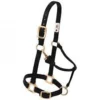 Weaver Leather Weaver Black 1" Non-Adjustable Medium Halter