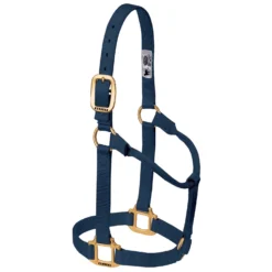 Weaver Leather Navy 1" Average Size Non Adjustable Halter