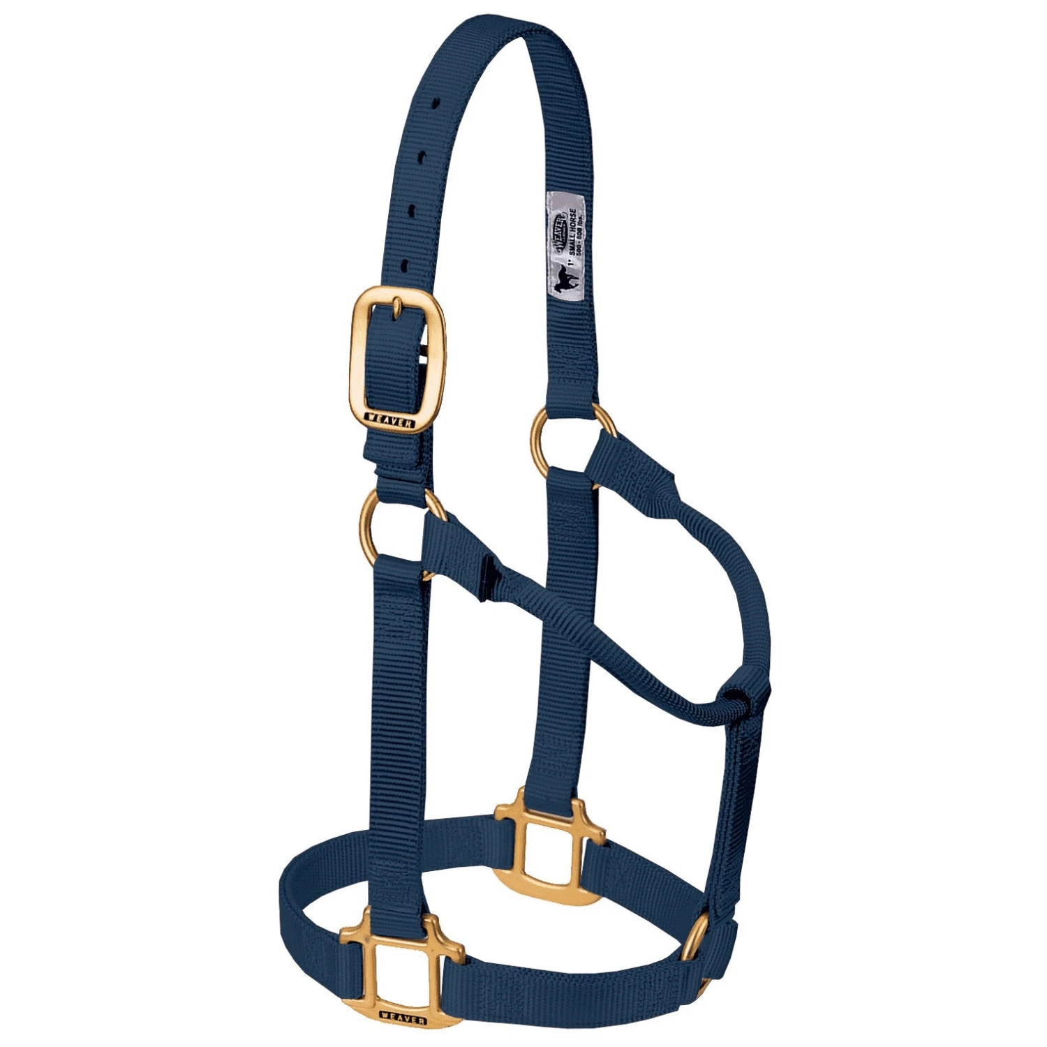 Weaver Leather Navy 1" Average Size Non Adjustable Halter 1 Weaver Leather Navy 1" Average Size Non Adjustable Halter