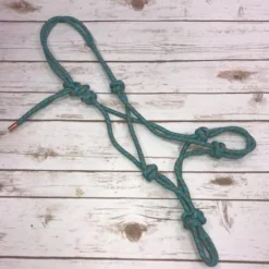 Weaver Leather Weaver Teal Grey Orange Rope Halter