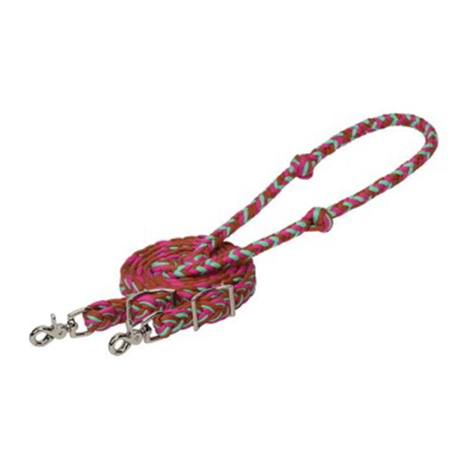 Weaver Leather Weaver EcoLuxe™ Flat Barrel Rein 1 Weaver Leather Weaver EcoLuxe™ Flat Barrel Rein