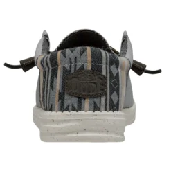 Heydude Hey Dude Men's Wally Eco Funk Stone -Heydudes Cowboy Shop 40006 270 WALLYFUNK STONE LEFTBACK
