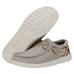 Heydude Hey Dude Wally Eco Tie Dye Tan -Heydudes Cowboy Shop 40012 265 WALLYFUNKTIEDYE TAN PAIRBOTTOM