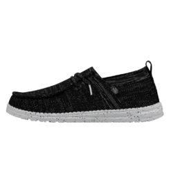 Heydude HEY DUDE WALLY HALO JET -Heydudes Cowboy Shop 40014 1KN WALLYHALO JET LEFTSIDE