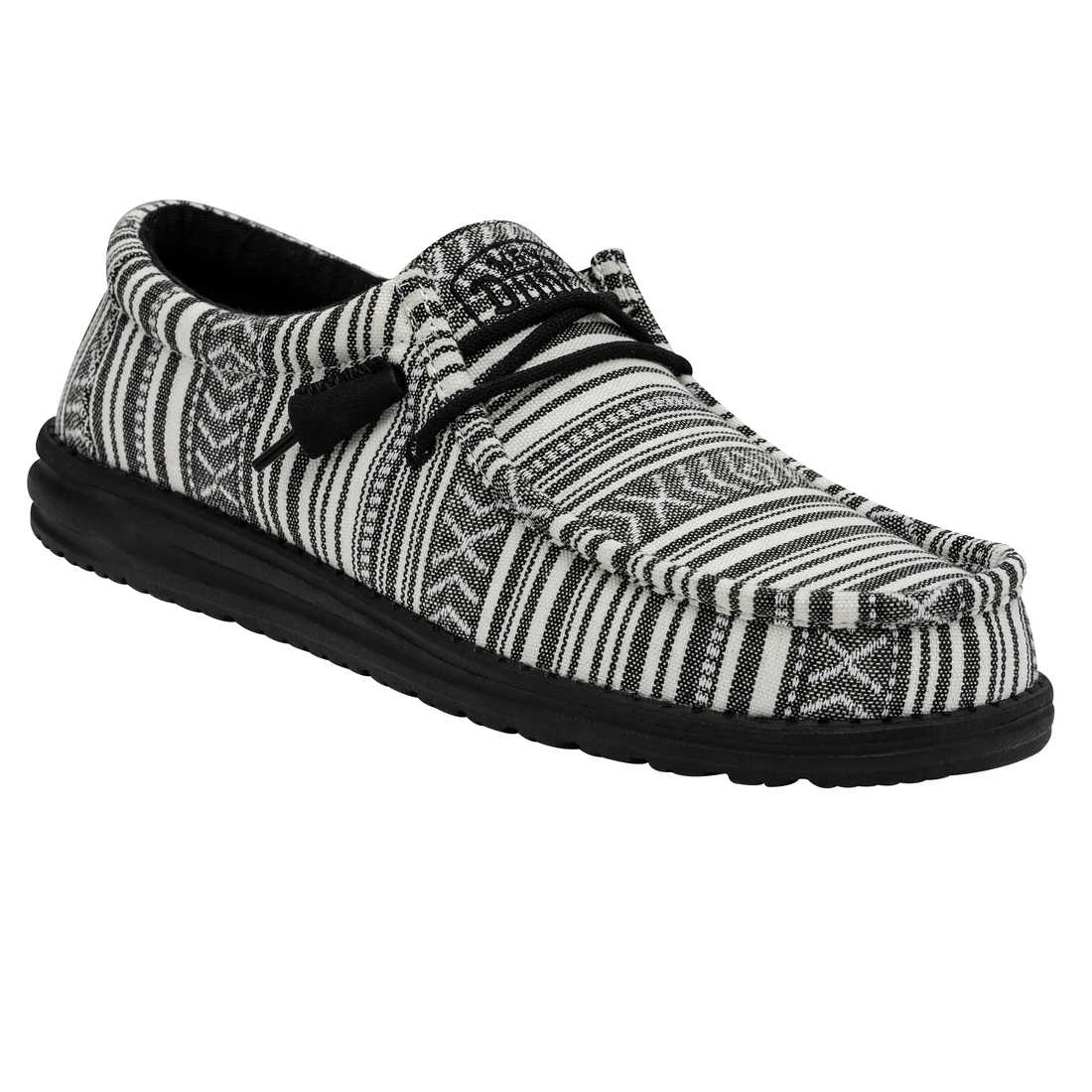 Heydude Hey Dude Wally Serape Black Gravel 7 Heydude Hey Dude Wally Serape Black Gravel - Image 7
