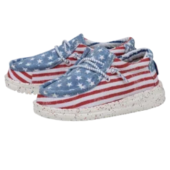 Heydude Hey Dude Wally Toddler Patriotic Stars & Stripes