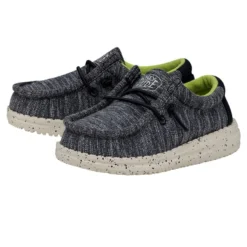 Heydude Hey Dude Wally Toddler Stretch Speckled Navy