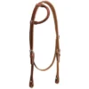 Weaver Leather Brown Horizons Rolled Sliding Ear Headstall