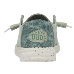 Heydude Hey Dude Women's Wendy Woven Mint -Heydudes Cowboy Shop 40098 371 WENDYWOVEN MINT LEFTBACK