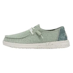 Heydude Hey Dude Women's Wendy Woven Mint -Heydudes Cowboy Shop 40098 371 WENDYWOVEN MINT LEFTSIDE