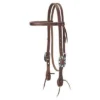 Weaver Leather Oiled Canyon Rose Browband Headstall