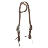 Weaver Leather Oiled Canyon Rose Sliding Ear Headstall