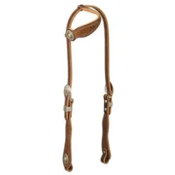Weaver Leather Western Edge Sunset Sliding Ear Headstall