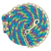 Weaver Leather Weaver Leaver Hurricane Blue, Lime, And Purple Chain Lead Rope