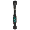 Weaver Leather Black Aztec Spur Straps