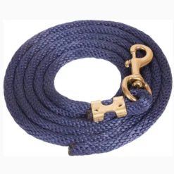 Absorbine Mustang Navy 9' Poly Lead Rope