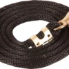 Mustang 9' Poly Lead Rope With Bull Snap - Black