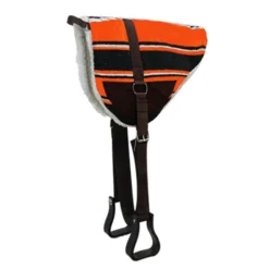Showman Navajo Bareback Pad -Heydudes Cowboy Shop 6017Orange