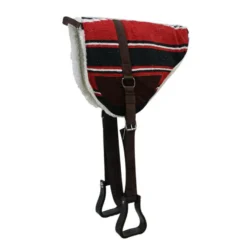 Showman Navajo Bareback Pad -Heydudes Cowboy Shop 6017Red