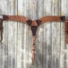 HR Natural Swirl Tooled 3 3/4" Breast Collar