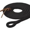 Weaver Leather Pima Cotton Lead, 5/8" X 10' - Black