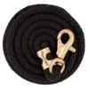 Weaver Leather Weaver Black 10' Poly Lead Rope Bull Snap