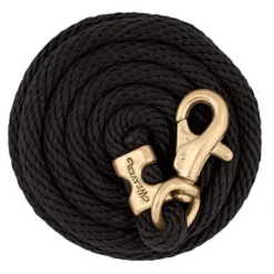 Weaver Leather Weaver Black 10' Poly Lead Rope Bull Snap