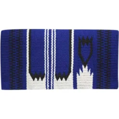 Aztec 36X34 Show Blanket -Heydudes Cowboy Shop 6104 Blue