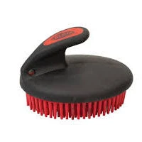 Weaver Leather Weaver Red And Black Palm Curry Comb