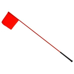 60" Nylon Training Flag -Heydudes Cowboy Shop 67000 60red