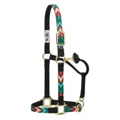 Weaver Leather Weaver Small Multicolored Chevron Throat Snap Halter