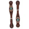 Weaver Leather Weaver Brown Aztec Lady Spur Straps