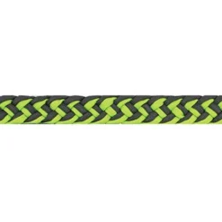 Partrade Lime And Black Braided Barrel Reins