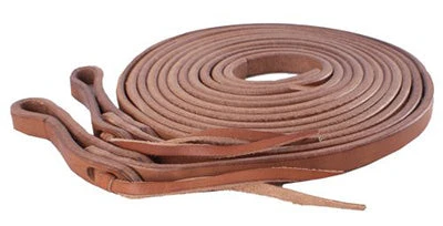 Showman 1/2" X 8' Harness Reins 1 Showman 1/2" X 8' Harness Reins
