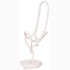 Mustang White Poly Plaited Halter