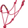 Mustang Beaded Rope Halter - Red