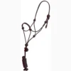 Mustang Black And White Yearling Rope Halter