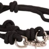 Mustang Black Knotted Barrel Reins