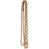 Mustang Brown And Tan Flat Braided Trail Reins