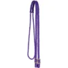 Mustang Purple Flat Braided Trail Reins