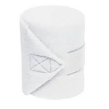 Mustang White Polo Wraps