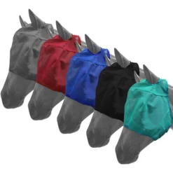Showman No Ear Pony Fly Mask