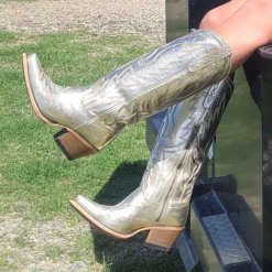 Junk Gypsy Gold Metallic Nighthawk Boots -Heydudes Cowboy Shop 859754AE 92C8 4192 97FF A0D83391DA28