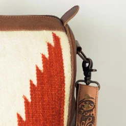 American Darling White Rustic Aztec Duffel Bag -Heydudes Cowboy Shop ADBG870D