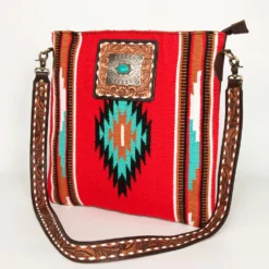 American Darling Conceal Carry Red Aztec Crossbody -Heydudes Cowboy Shop ADBGA271A