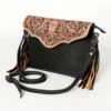 American Darling Black Tooled Bag